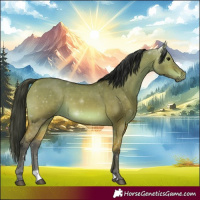 Horse Color:Bay Dun 