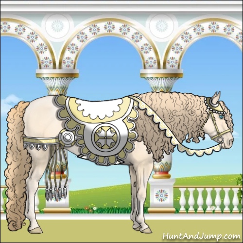 Horse Color:Buckskin Pearl Sabino 