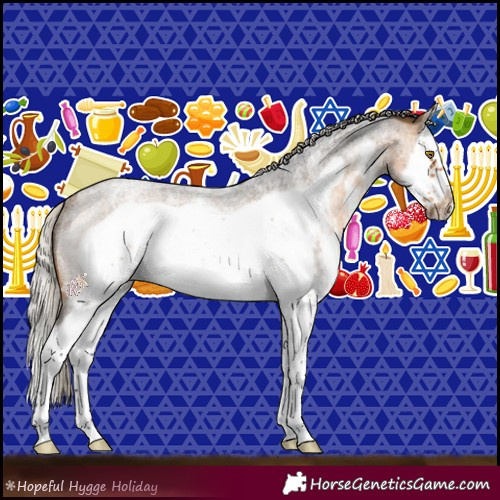 Horse Color:Silver Buckskin Roan Sabino Splash Frame Rabicano 