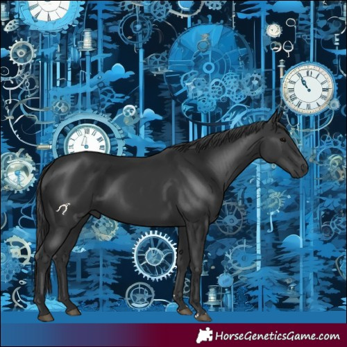 Horse Color:Black 