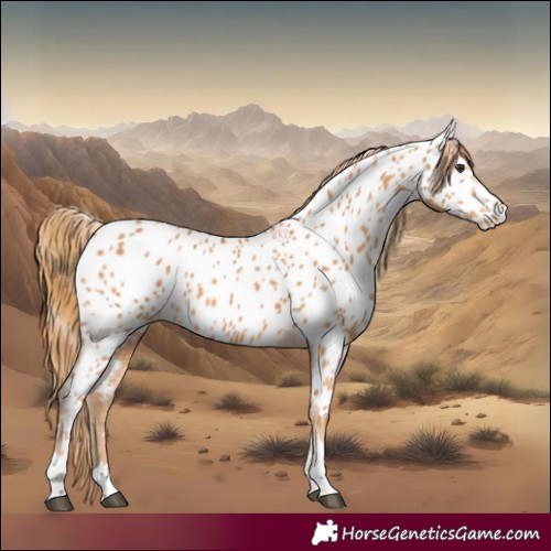 Horse Color:Chestnut Appaloosa 