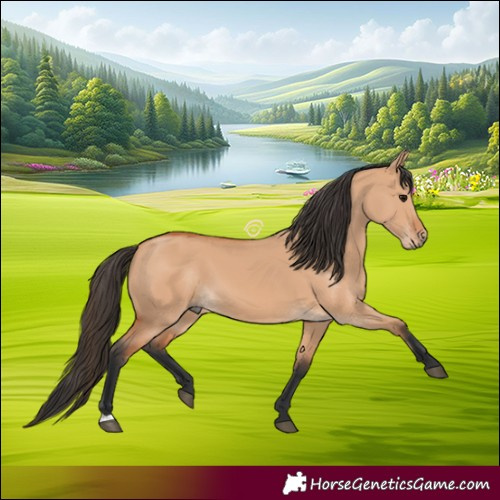 Horse Color:Bay Dun 