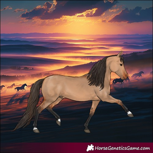 Horse Color:Bay Dun 