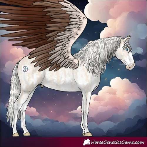 Horse Color:Cremello Sabino  and Cremello Sabino Splash 