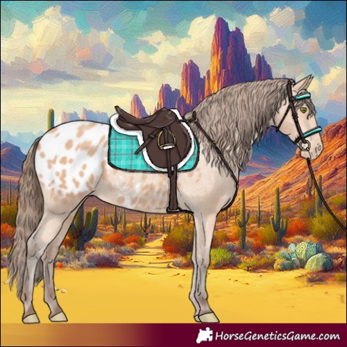 Horse Color:Amber Champagne Blanket