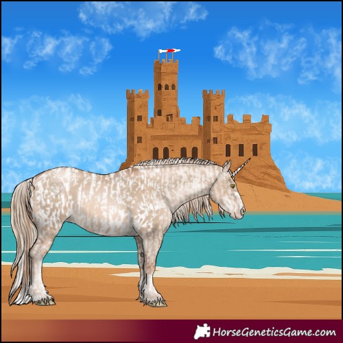 Horse Color:Liver Red Dun Pearl and Liver Red Dun Pearl Blanket