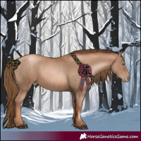 Horse Color:Liver Chestnut Pearl  and Liver Chestnut Pearl Rabicano 