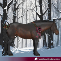 Horse Color:Brown 