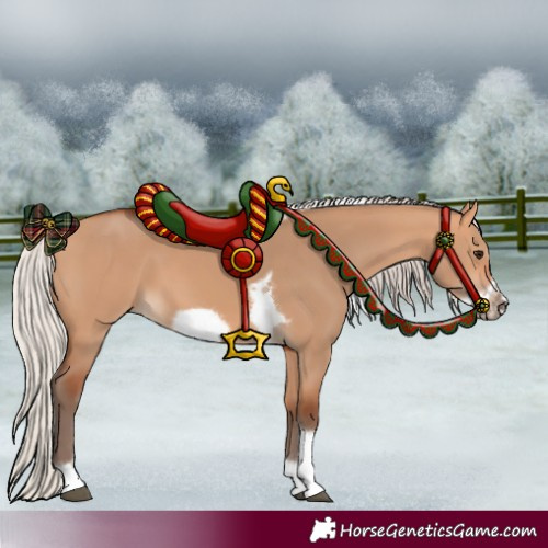 Horse Color:Silver Bay Dun Sabino Tobiano Frame Rabicano 