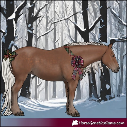 Horse Color:Silver Black 