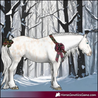 Horse Color:Silver Amber Champagne Pearl Dun Tobiano Blanket Rabicano  and Silver Amber Champagne Pearl Dun Tobiano Blanket Rabicano 
