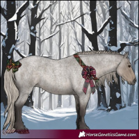 Horse Color:Silver Smoky Grullo Roan 