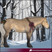 Horse Color:Silver Buckskin Dun 