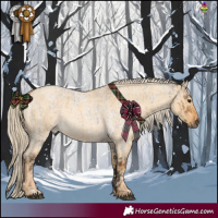 Horse Color:Silver Smoky Blue Roan Rabicano  and Palomino Roan Dun Rabicano 