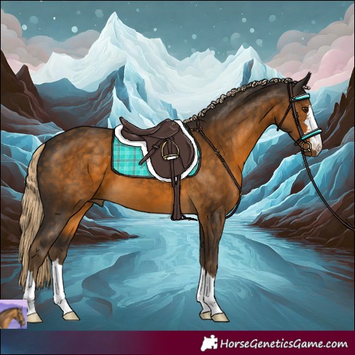 Horse Color:Chocolate Palomino 