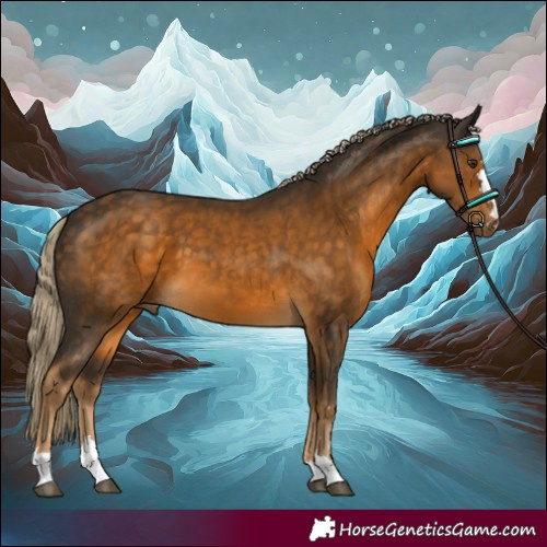 Horse Color:Chocolate Palomino