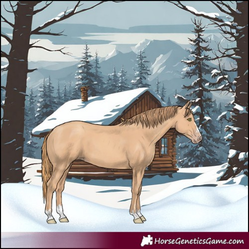 Horse Color:Gold Champagne 