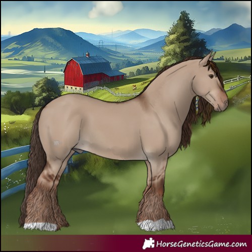 Horse Color:Liver Red Dun 