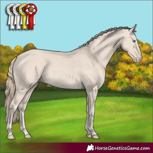 Horse Color:Smoky Creme 