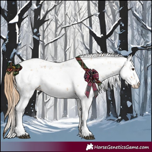 Horse Color:Chestnut Sabino