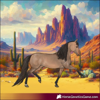 Horse Color:Bay Dun 