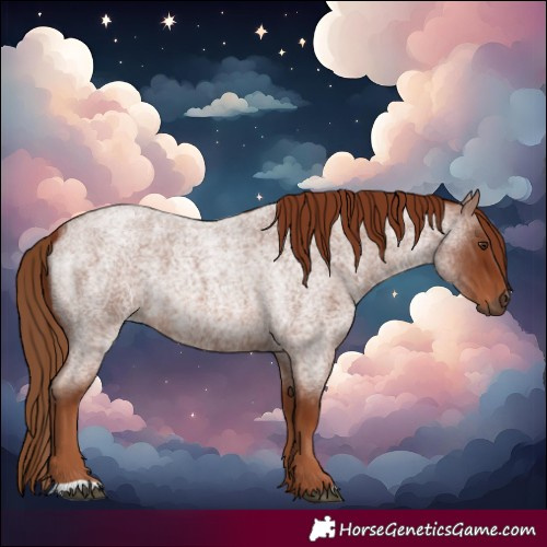 Horse Color:Red Roan