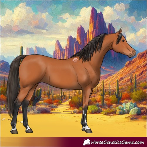Horse Color:Bay 