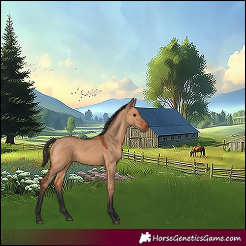 Horse Color:Bay Dun 