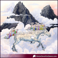 Horse Color:Painted Buckskin Dun 