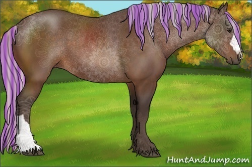 Horse Color:Painted Silver Bay 