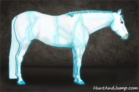 Horse Color:Thunderstruck Chocolate Silver Black Chinchilla Pearl Varnish