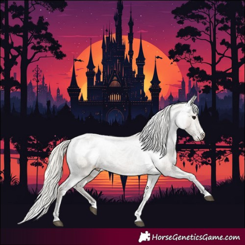 Horse Color:Silver Smoky Grullo Tobiano Appaloosa 