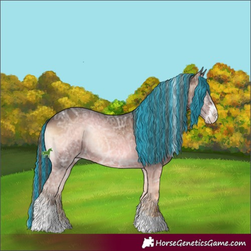 Horse Color:Painted Liver Red Onyx Ice Sabino 