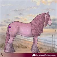 Horse Color:Watercolor Chestnut 