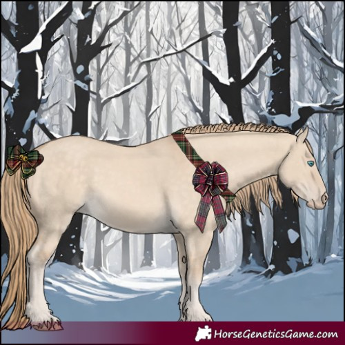 Horse Color:Perlino Dun 