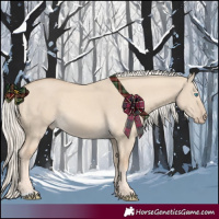 Horse Color:Cremello Dun 