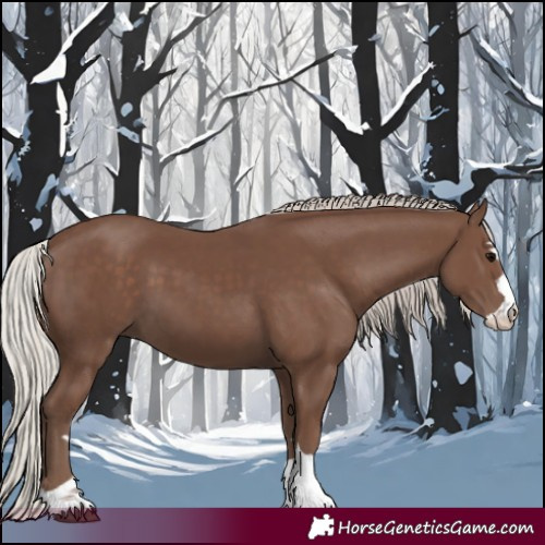 Horse Color:Silver Black 