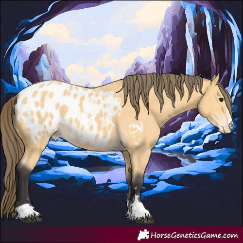 Horse Color:Buckskin Appaloosa
