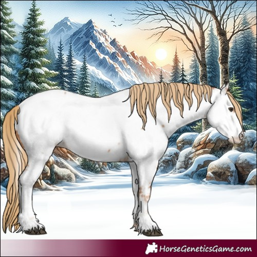 Horse Color:Chestnut Appaloosa 