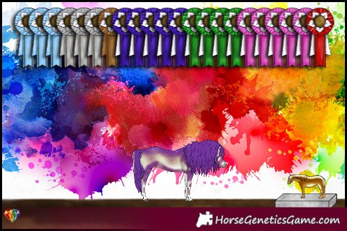 Horse Color:Watercolor Liver Red Onyx