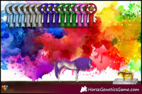 Horse Color:Watercolor Liver Red Onyx 