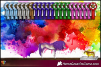 Horse Color:Watercolor Liver Red Onyx 