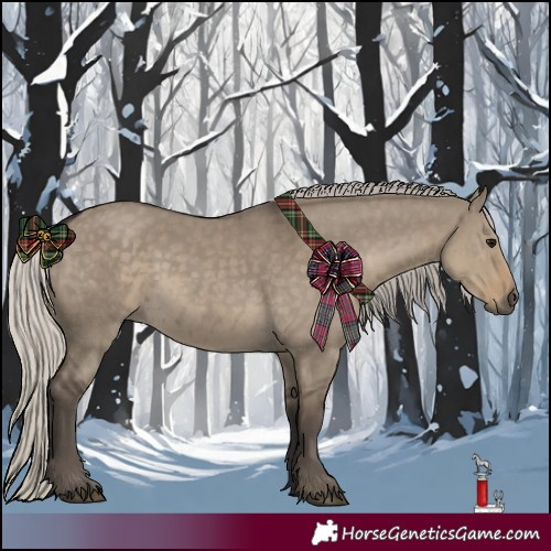 Horse Color:Silver Smoky Grullo 