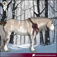 Horse Color:Silver Brown Dun Sabino 