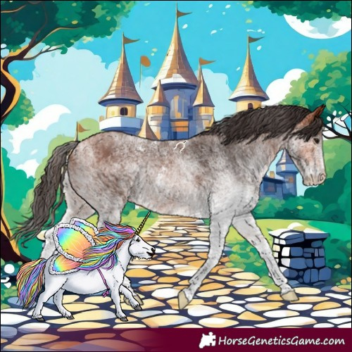 Horse Color:White Spotted Bay Rabicano 