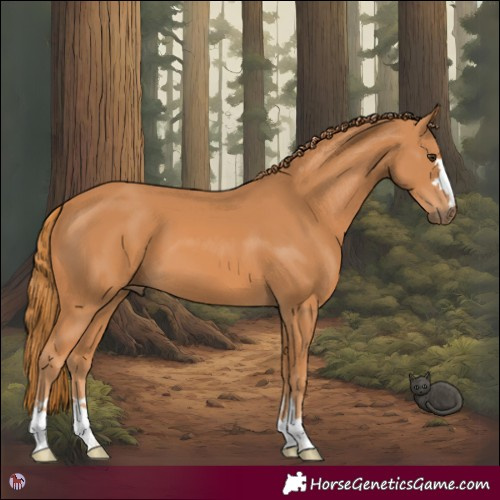Horse Color:Chestnut 
