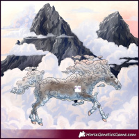 Horse Color:Silver Black
