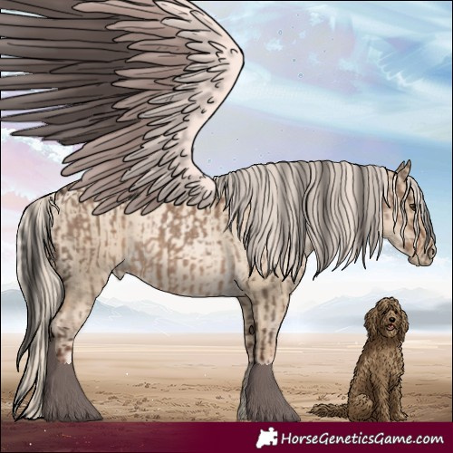 Horse Color:Liver Red Dun and Chocolate Palomino Pearl Dun