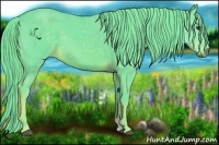 Horse Color:Watercolor Chestnut 