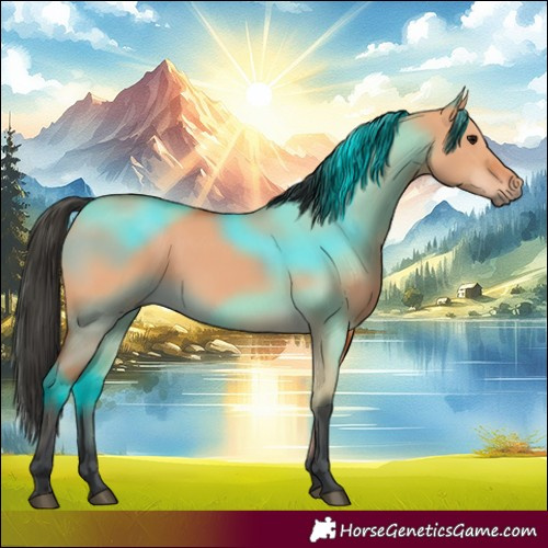 Horse Color:Bay Dun
